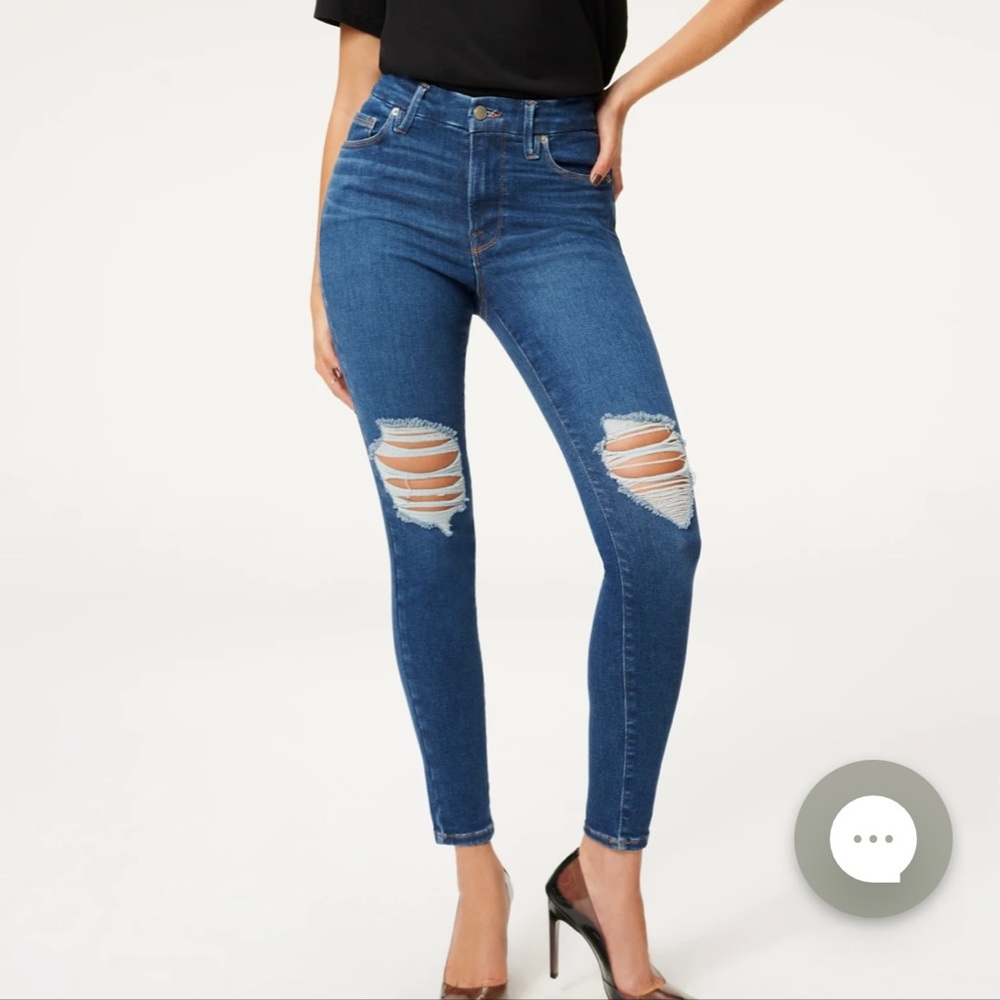 GOOD AMERICAN JEANS Always Fits Size 6-12